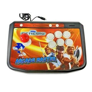 Sega Genesis Arcade Master Plug & Play Atgames 26 Preloaded Games Untested